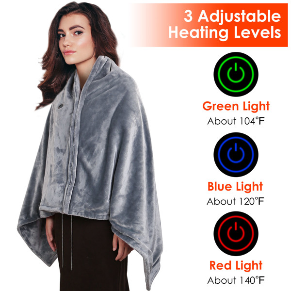 USB Heated Shawl